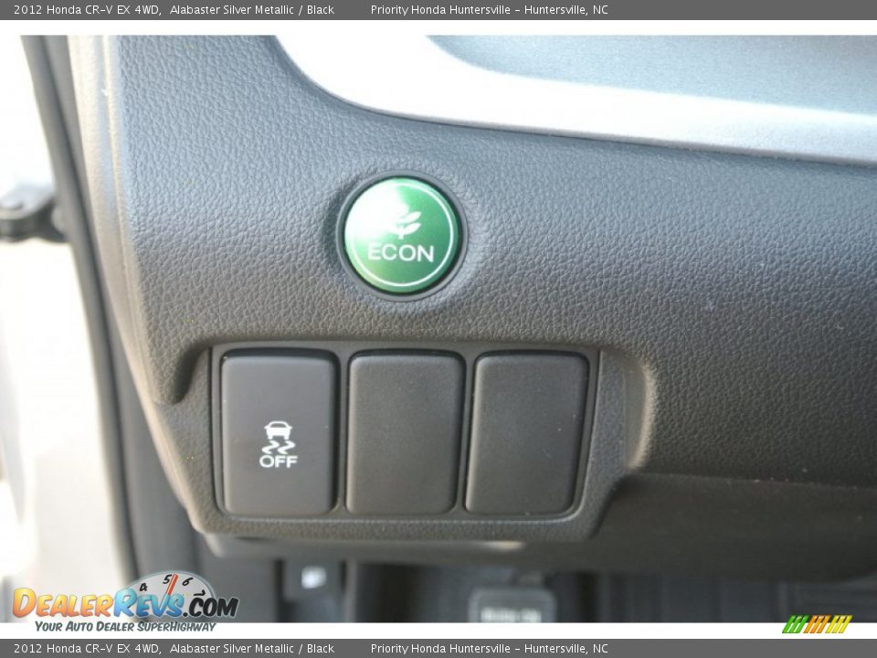 2012 Honda CR-V EX 4WD Alabaster Silver Metallic / Black Photo #13