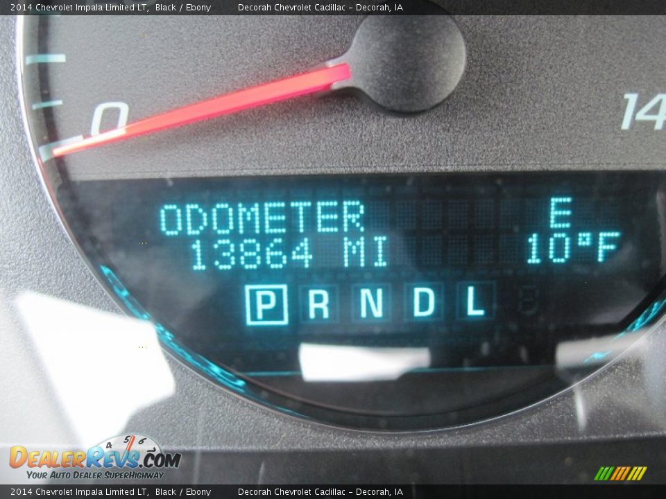 2014 Chevrolet Impala Limited LT Black / Ebony Photo #13