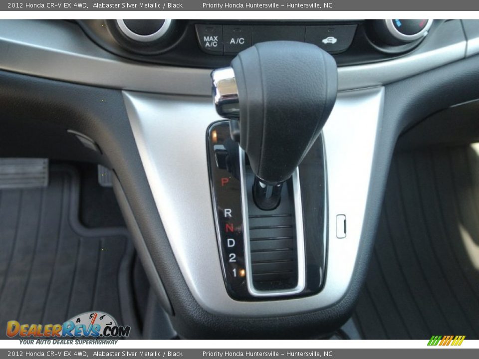 2012 Honda CR-V EX 4WD Alabaster Silver Metallic / Black Photo #14