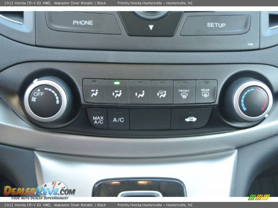 2012 Honda CR-V EX 4WD Alabaster Silver Metallic / Black Photo #15