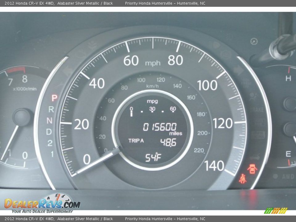 2012 Honda CR-V EX 4WD Alabaster Silver Metallic / Black Photo #19