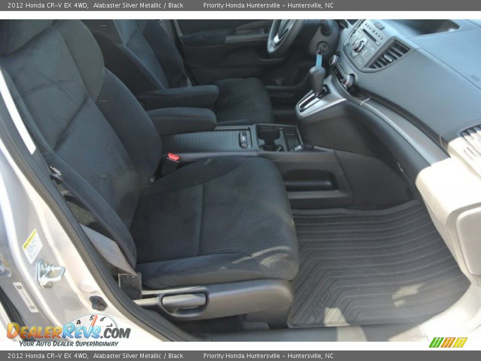 2012 Honda CR-V EX 4WD Alabaster Silver Metallic / Black Photo #22