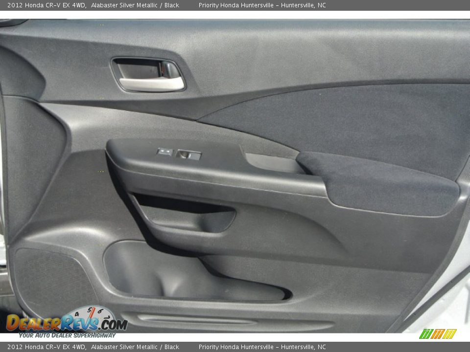 2012 Honda CR-V EX 4WD Alabaster Silver Metallic / Black Photo #23