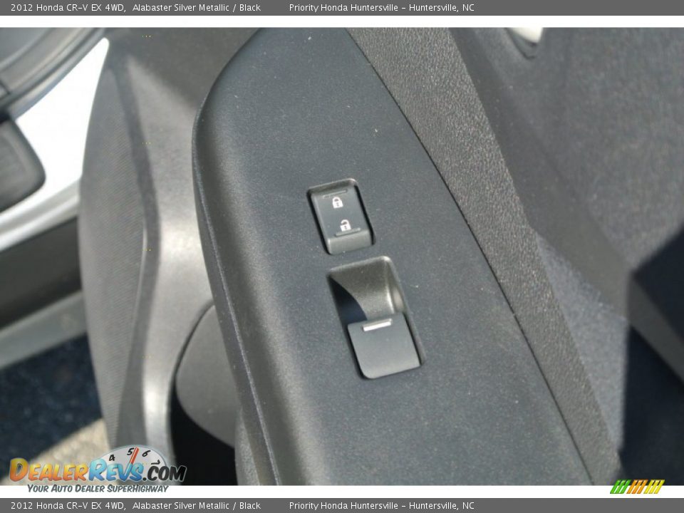 2012 Honda CR-V EX 4WD Alabaster Silver Metallic / Black Photo #24