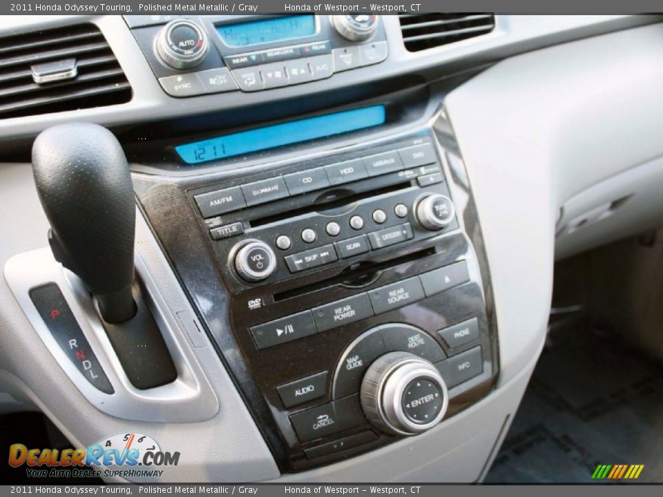 2011 Honda Odyssey Touring Polished Metal Metallic / Gray Photo #18