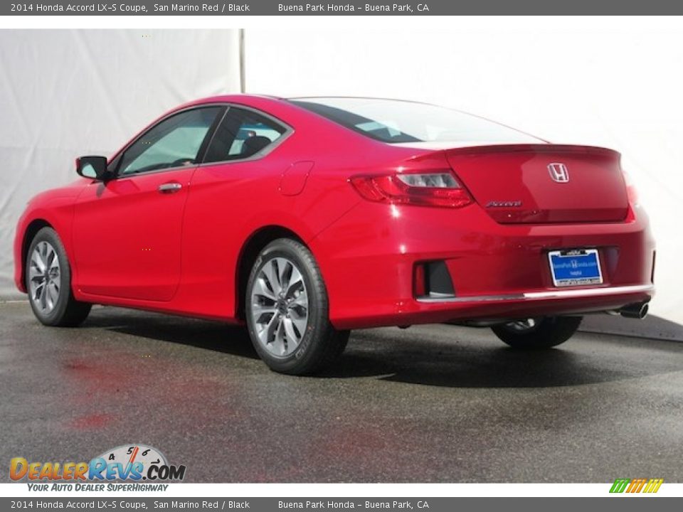 2014 Honda Accord LX-S Coupe San Marino Red / Black Photo #2