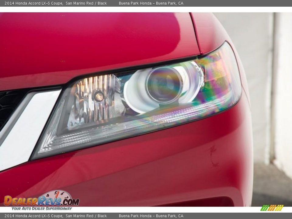 2014 Honda Accord LX-S Coupe San Marino Red / Black Photo #6