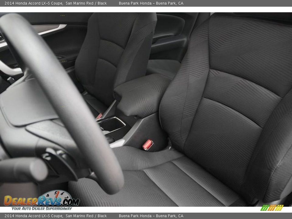 2014 Honda Accord LX-S Coupe San Marino Red / Black Photo #12