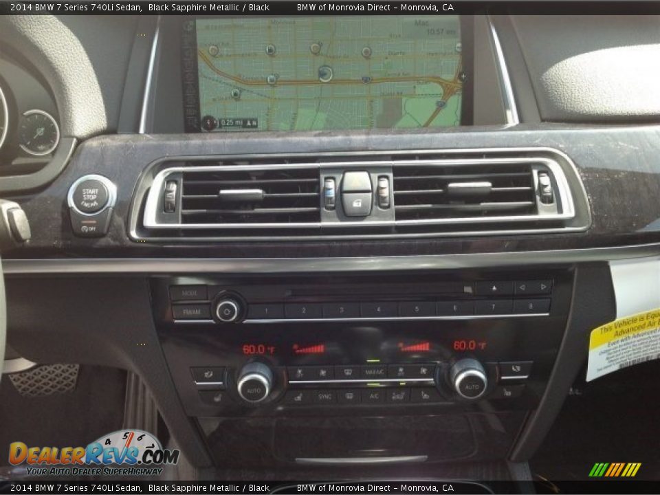Controls of 2014 BMW 7 Series 740Li Sedan Photo #8