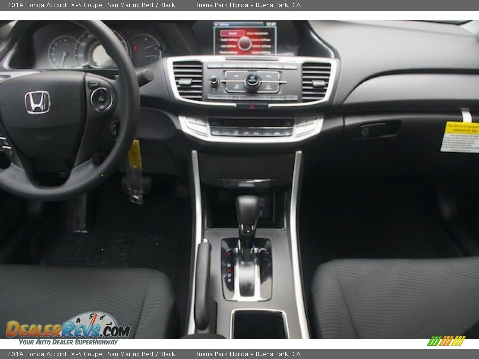 2014 Honda Accord LX-S Coupe San Marino Red / Black Photo #15