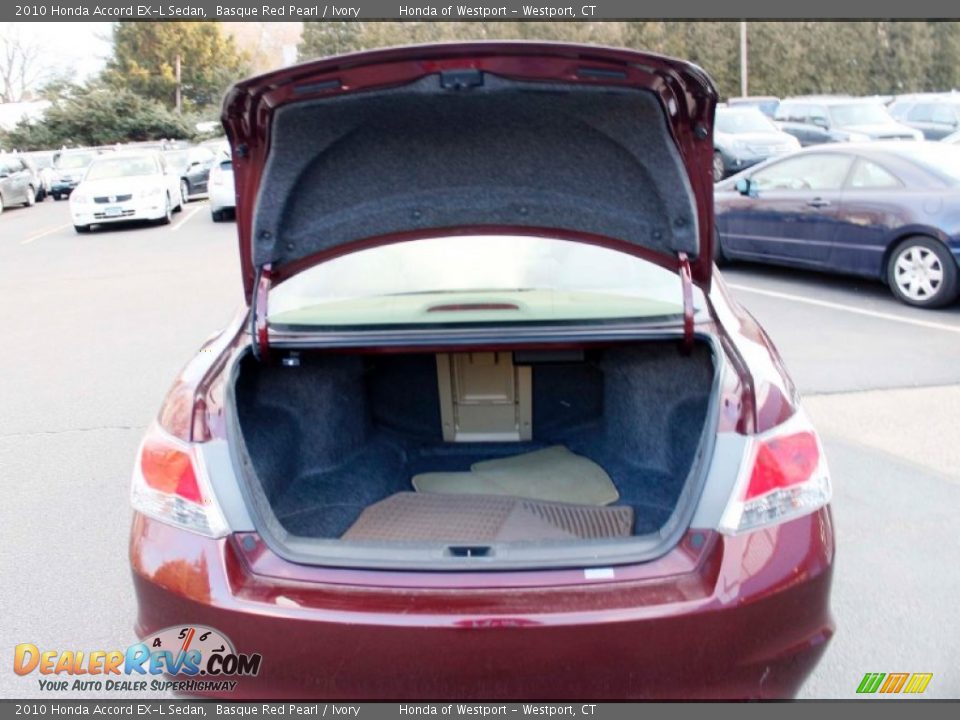 2010 Honda Accord EX-L Sedan Basque Red Pearl / Ivory Photo #8