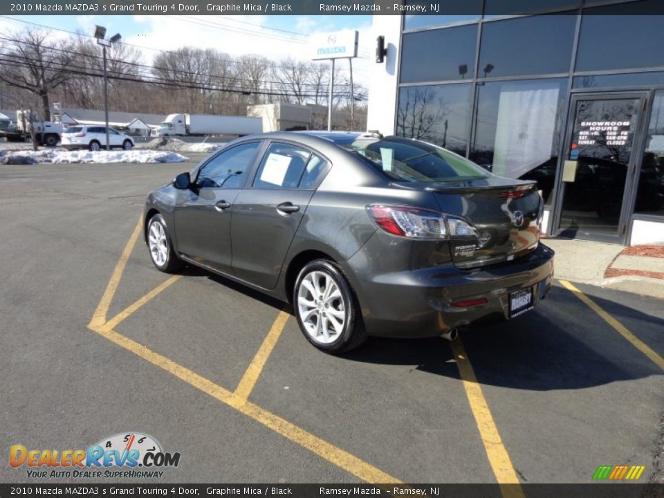 2010 Mazda MAZDA3 s Grand Touring 4 Door Graphite Mica / Black Photo #4