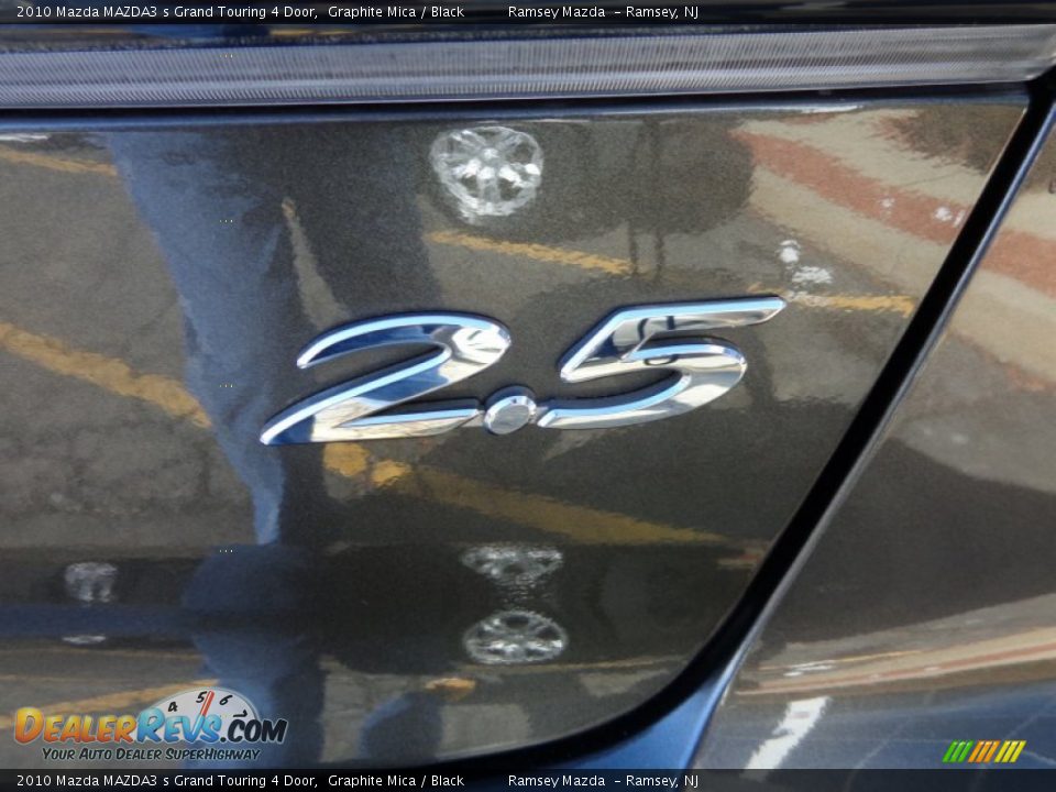 2010 Mazda MAZDA3 s Grand Touring 4 Door Graphite Mica / Black Photo #6