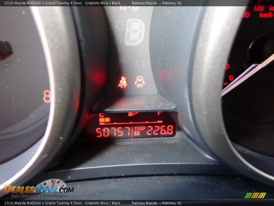 2010 Mazda MAZDA3 s Grand Touring 4 Door Graphite Mica / Black Photo #16