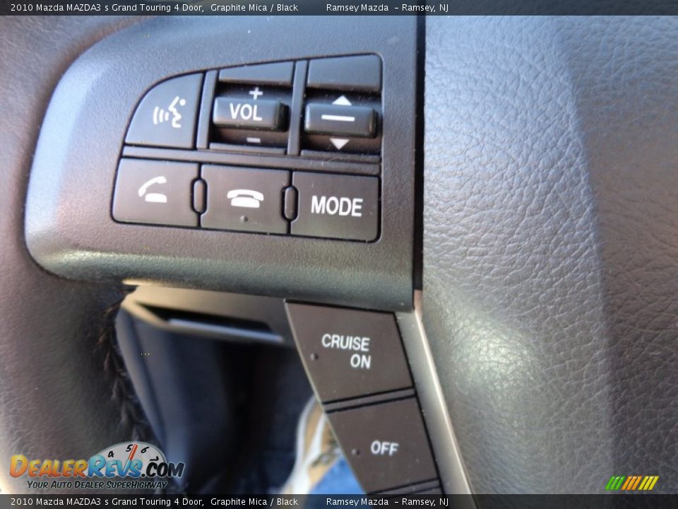 2010 Mazda MAZDA3 s Grand Touring 4 Door Graphite Mica / Black Photo #17