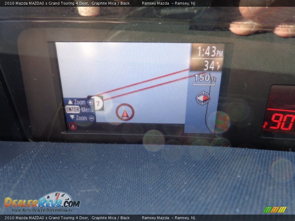 2010 Mazda MAZDA3 s Grand Touring 4 Door Graphite Mica / Black Photo #19