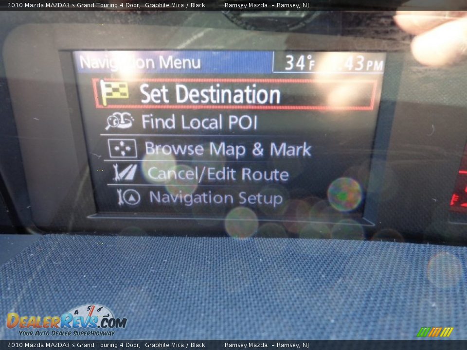 2010 Mazda MAZDA3 s Grand Touring 4 Door Graphite Mica / Black Photo #21