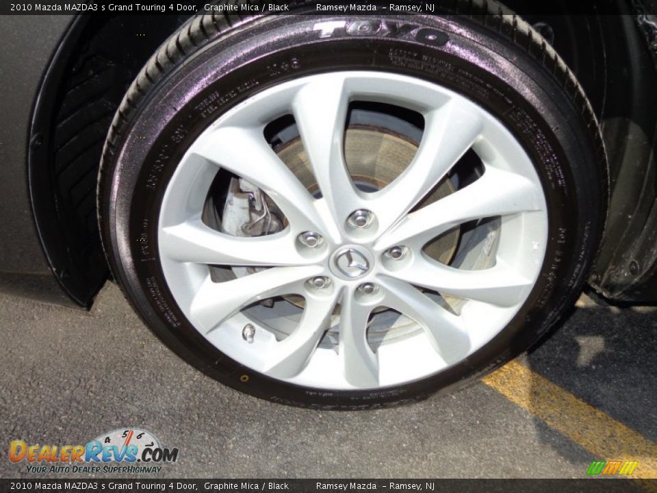 2010 Mazda MAZDA3 s Grand Touring 4 Door Graphite Mica / Black Photo #27