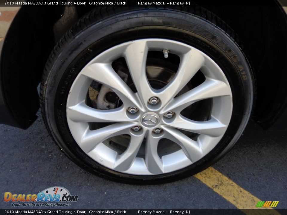 2010 Mazda MAZDA3 s Grand Touring 4 Door Graphite Mica / Black Photo #29