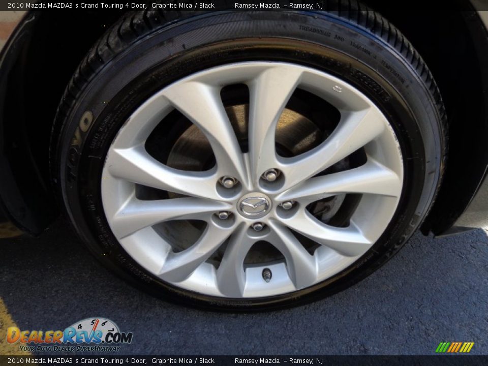 2010 Mazda MAZDA3 s Grand Touring 4 Door Graphite Mica / Black Photo #30