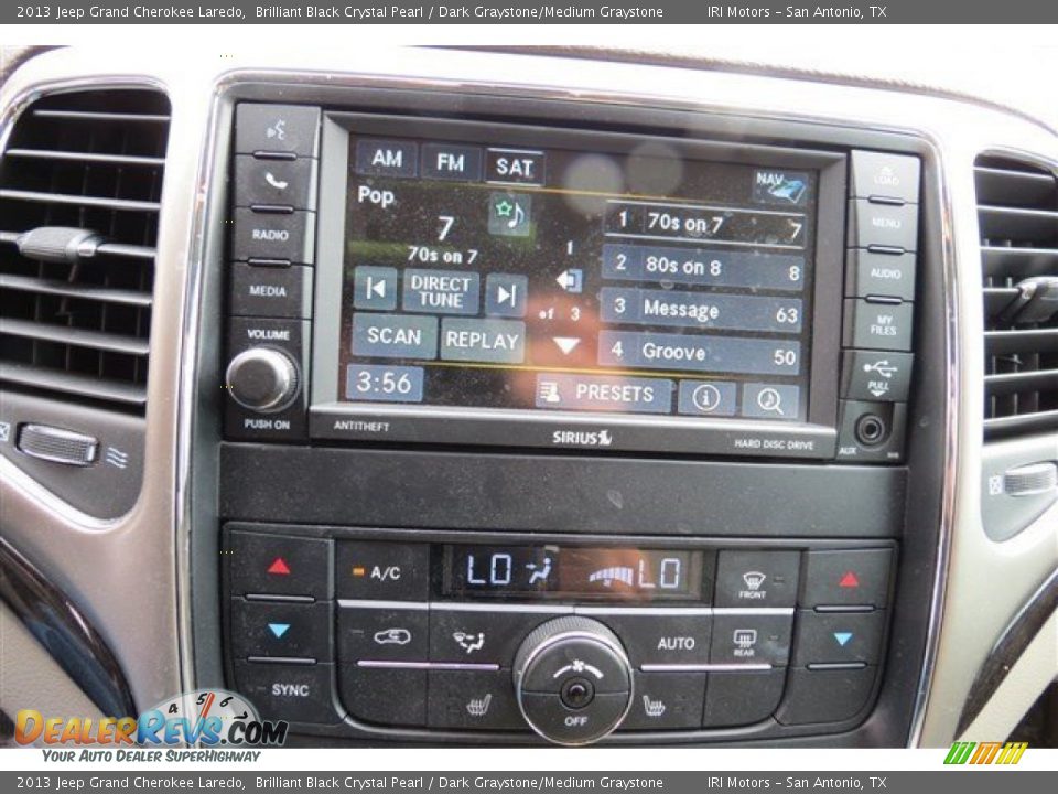 2013 Jeep Grand Cherokee Laredo Brilliant Black Crystal Pearl / Dark Graystone/Medium Graystone Photo #15