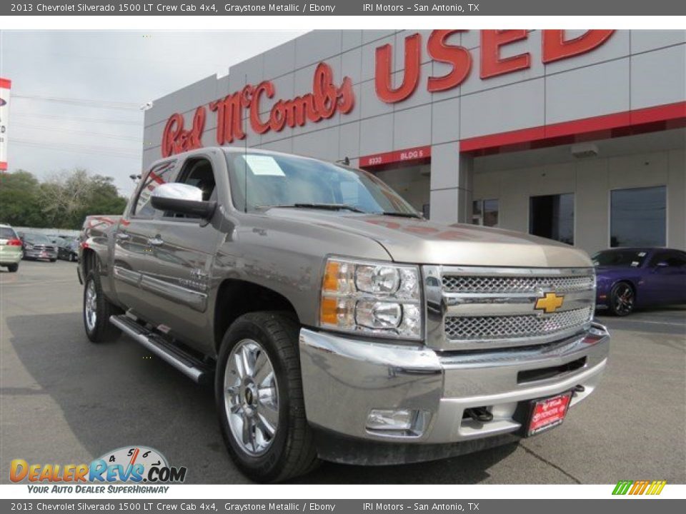 2013 Chevrolet Silverado 1500 LT Crew Cab 4x4 Graystone Metallic / Ebony Photo #1