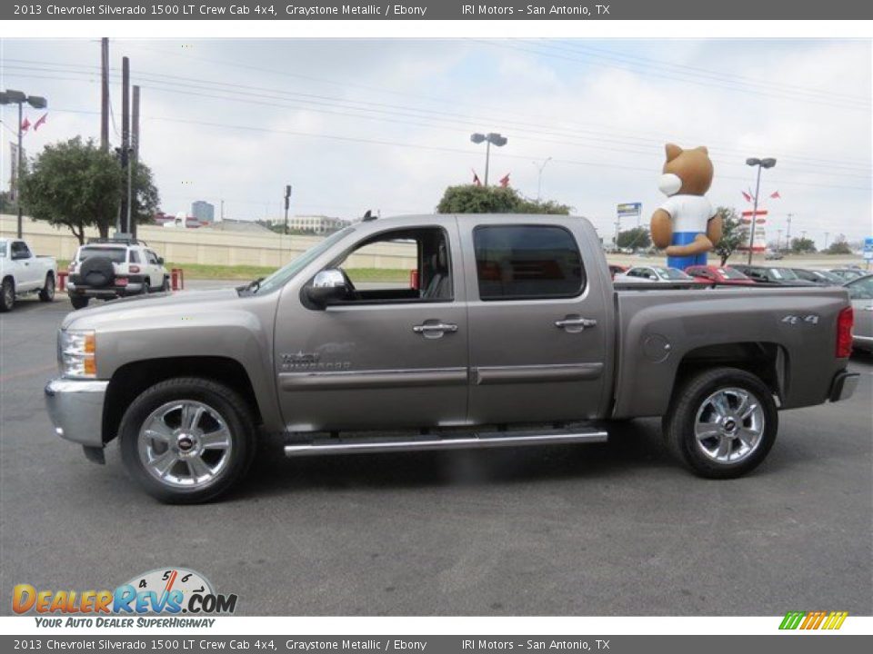 2013 Chevrolet Silverado 1500 LT Crew Cab 4x4 Graystone Metallic / Ebony Photo #4