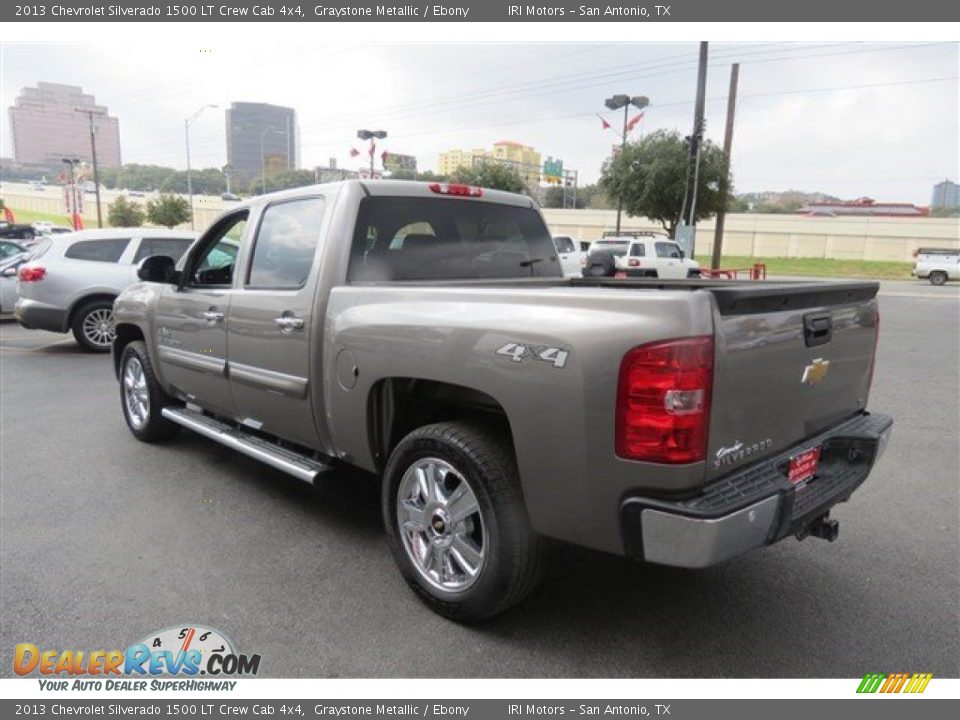 2013 Chevrolet Silverado 1500 LT Crew Cab 4x4 Graystone Metallic / Ebony Photo #5