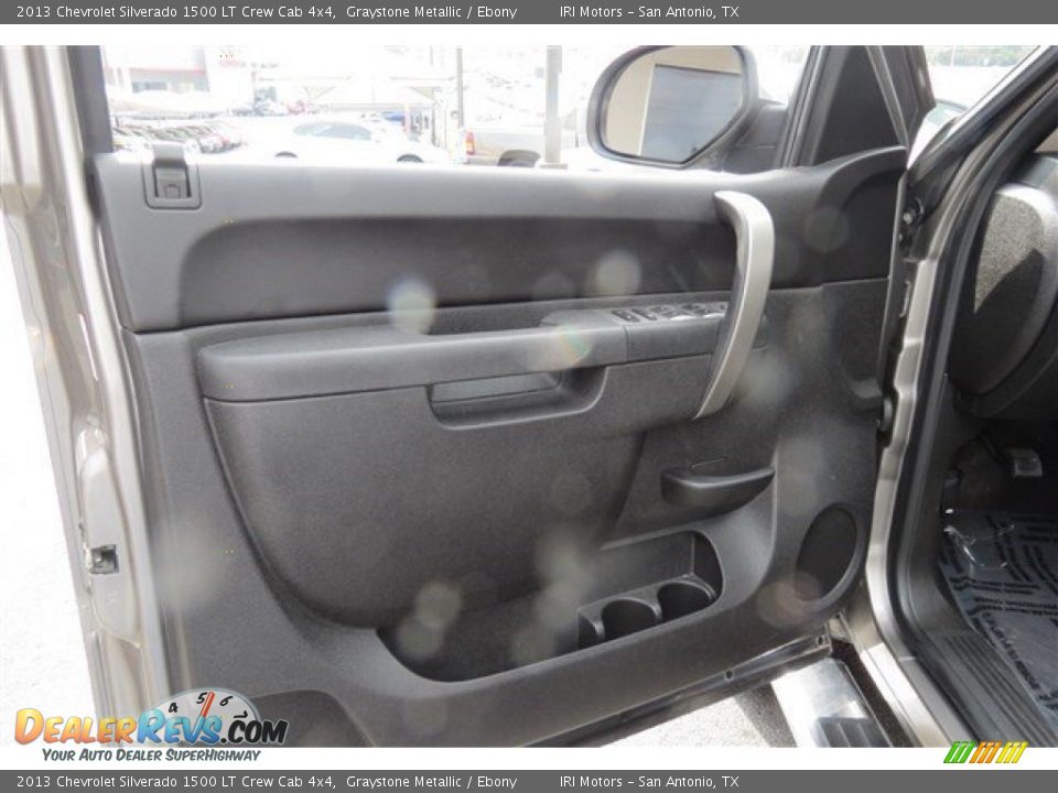2013 Chevrolet Silverado 1500 LT Crew Cab 4x4 Graystone Metallic / Ebony Photo #10