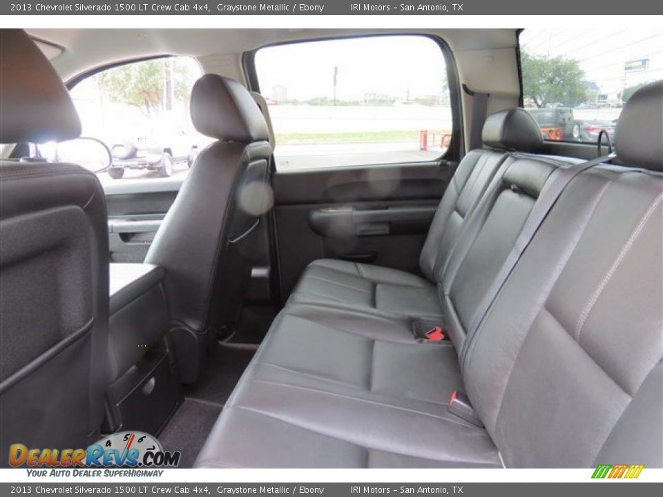 2013 Chevrolet Silverado 1500 LT Crew Cab 4x4 Graystone Metallic / Ebony Photo #12