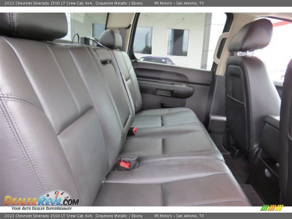 2013 Chevrolet Silverado 1500 LT Crew Cab 4x4 Graystone Metallic / Ebony Photo #14