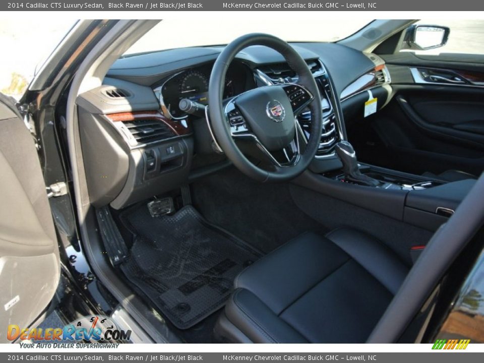 2014 Cadillac CTS Luxury Sedan Black Raven / Jet Black/Jet Black Photo #23