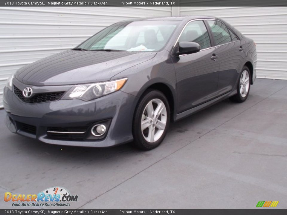 2013 Toyota Camry SE Magnetic Gray Metallic / Black/Ash Photo #7