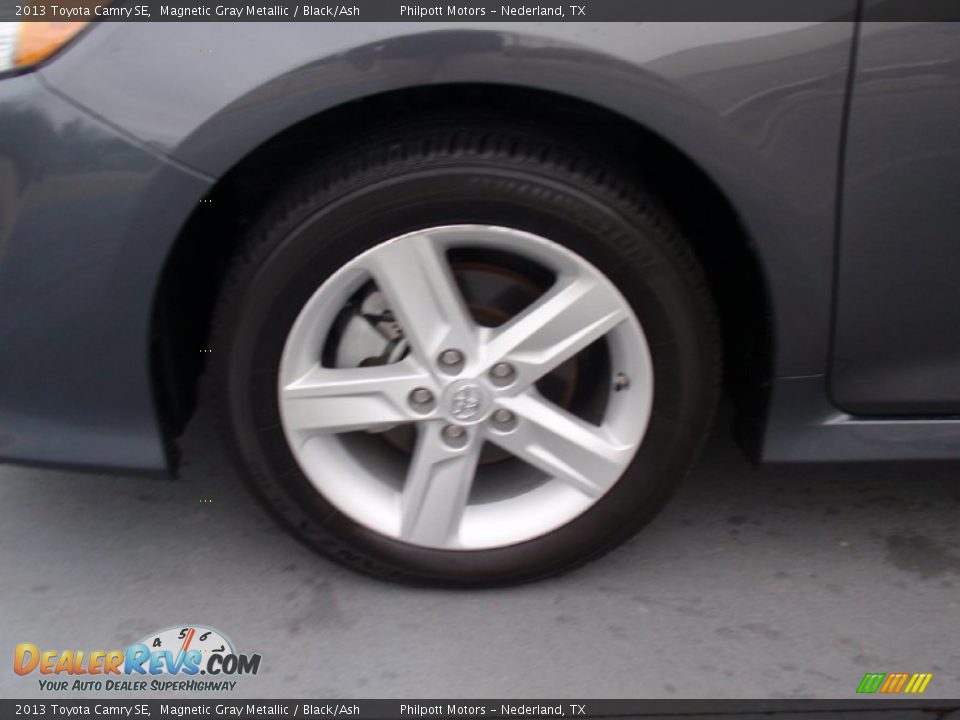 2013 Toyota Camry SE Magnetic Gray Metallic / Black/Ash Photo #12
