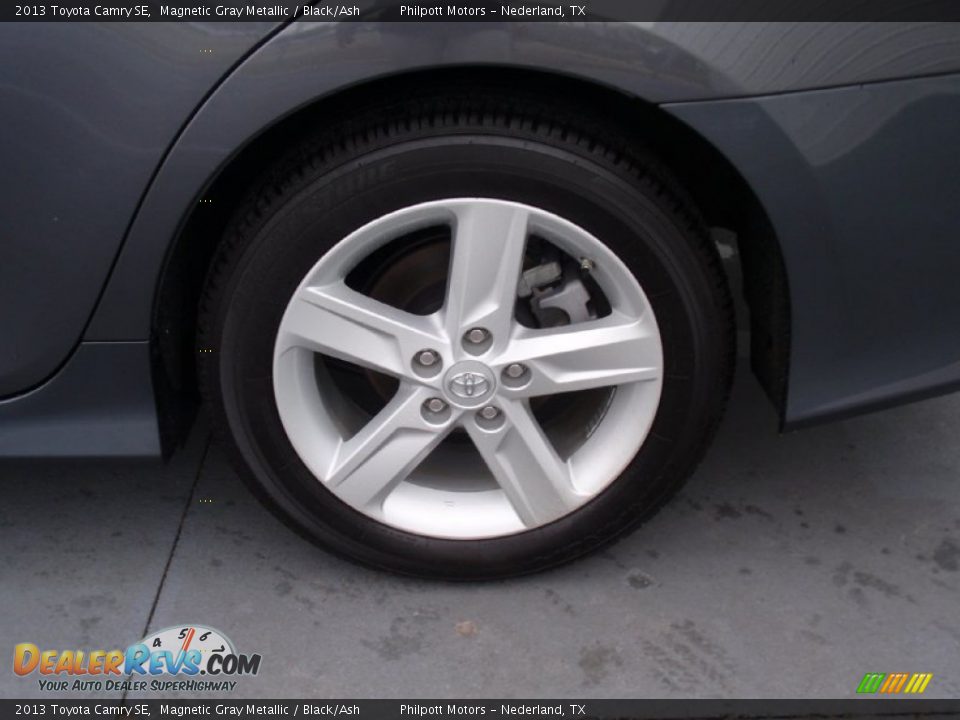 2013 Toyota Camry SE Magnetic Gray Metallic / Black/Ash Photo #13