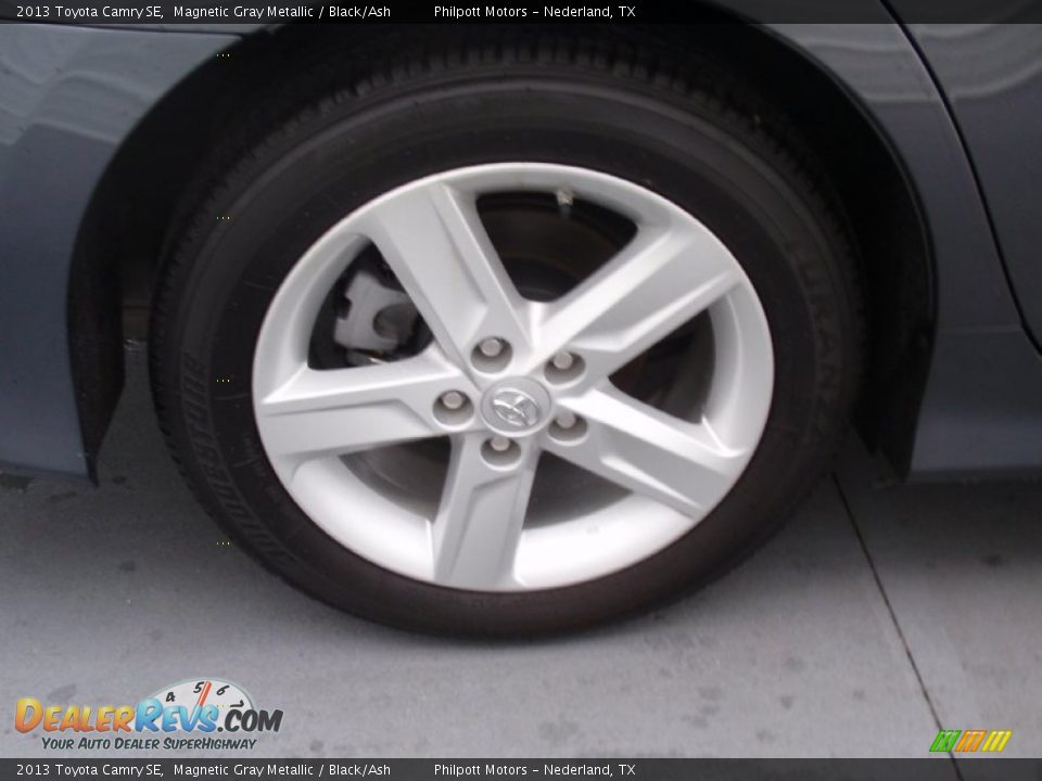 2013 Toyota Camry SE Magnetic Gray Metallic / Black/Ash Photo #14