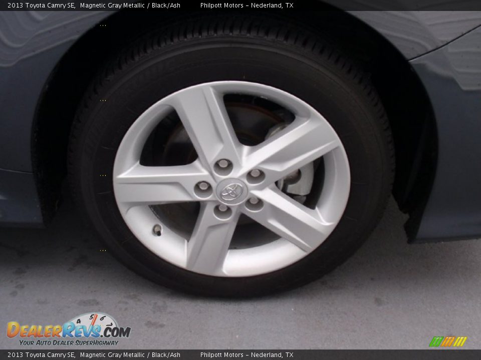 2013 Toyota Camry SE Magnetic Gray Metallic / Black/Ash Photo #15