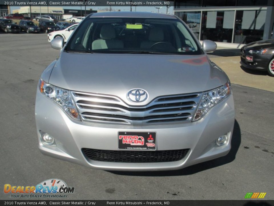 2010 Toyota Venza AWD Classic Silver Metallic / Gray Photo #2