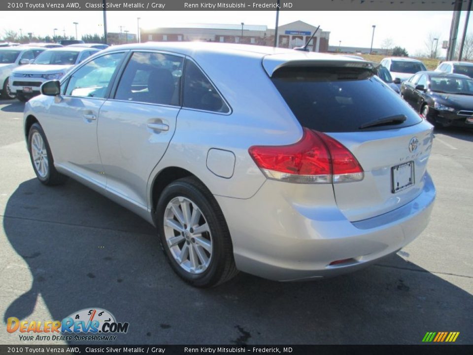 2010 Toyota Venza AWD Classic Silver Metallic / Gray Photo #5