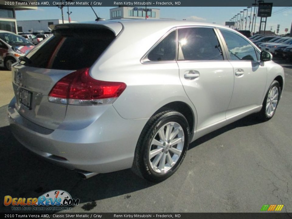 2010 Toyota Venza AWD Classic Silver Metallic / Gray Photo #7