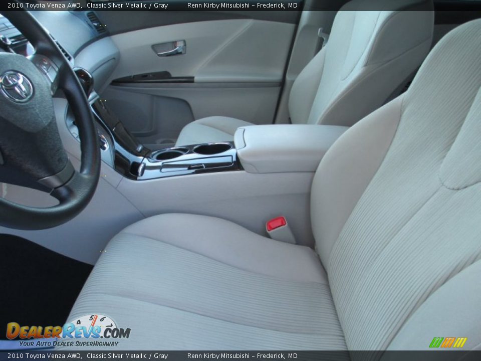 2010 Toyota Venza AWD Classic Silver Metallic / Gray Photo #11