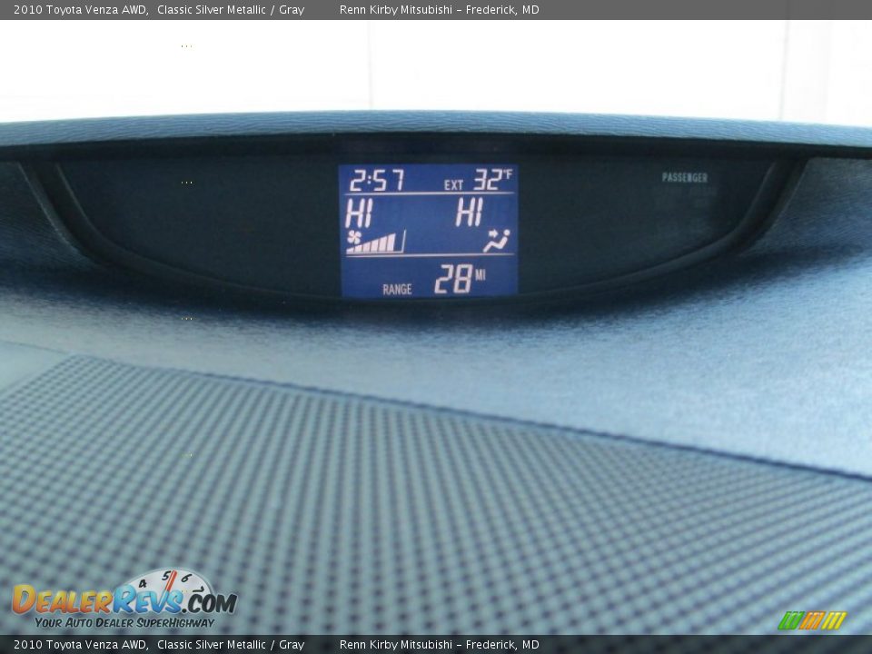 2010 Toyota Venza AWD Classic Silver Metallic / Gray Photo #20