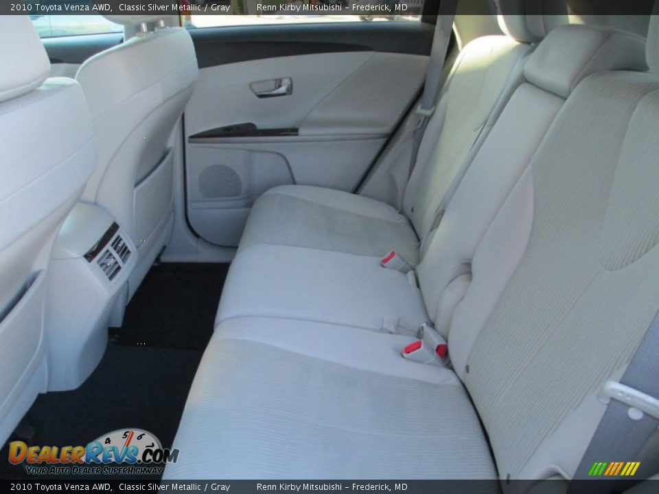 2010 Toyota Venza AWD Classic Silver Metallic / Gray Photo #27