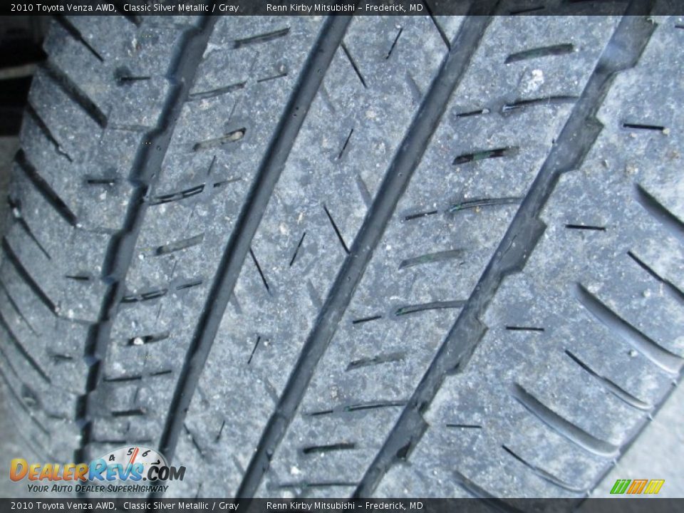 2010 Toyota Venza AWD Classic Silver Metallic / Gray Photo #30