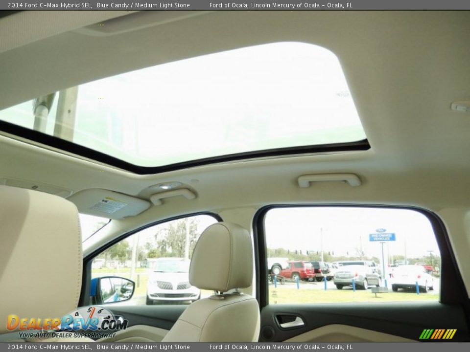 Sunroof of 2014 Ford C-Max Hybrid SEL Photo #9