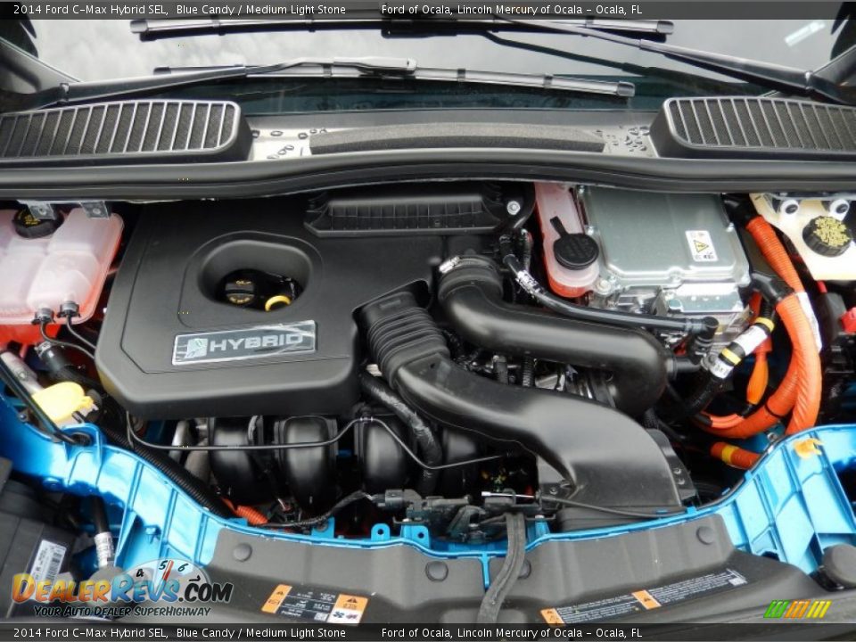 2014 Ford C-Max Hybrid SEL 2.0 Liter Atkinson-Cycle DOHC 16-Valve 4 Cylinder Gasoline/Electric Hybrid Engine Photo #13