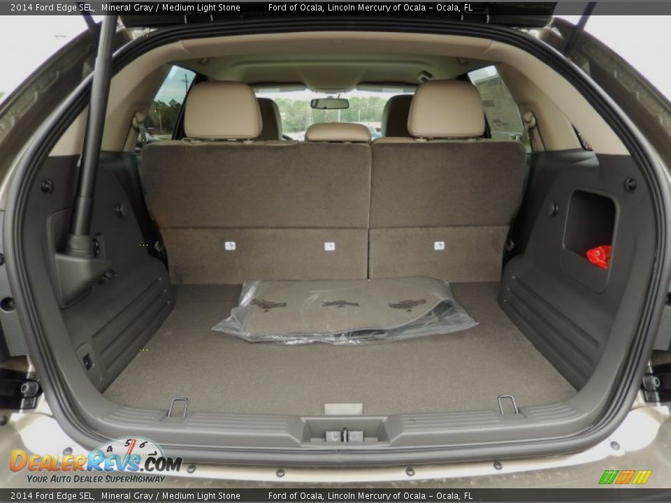 2014 Ford Edge SEL Mineral Gray / Medium Light Stone Photo #5
