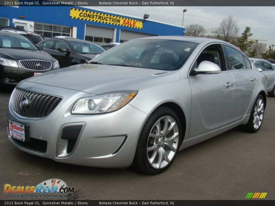2013 Buick Regal GS Quicksilver Metallic / Ebony Photo #1