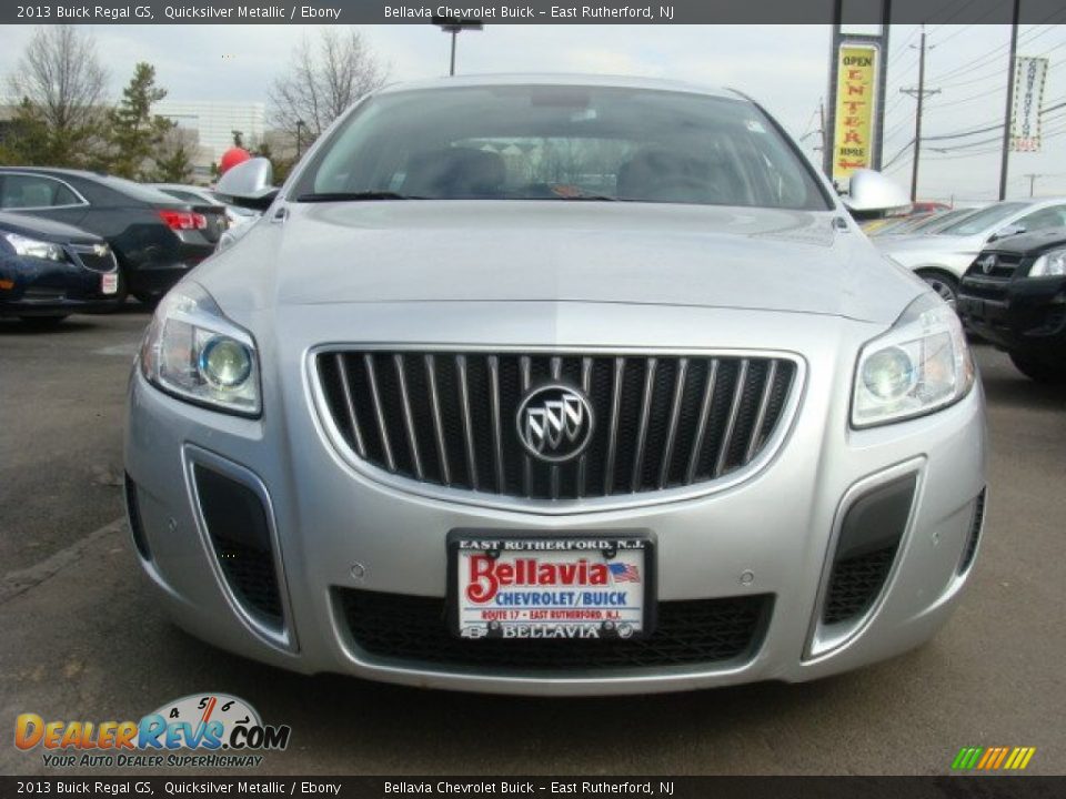 2013 Buick Regal GS Quicksilver Metallic / Ebony Photo #2
