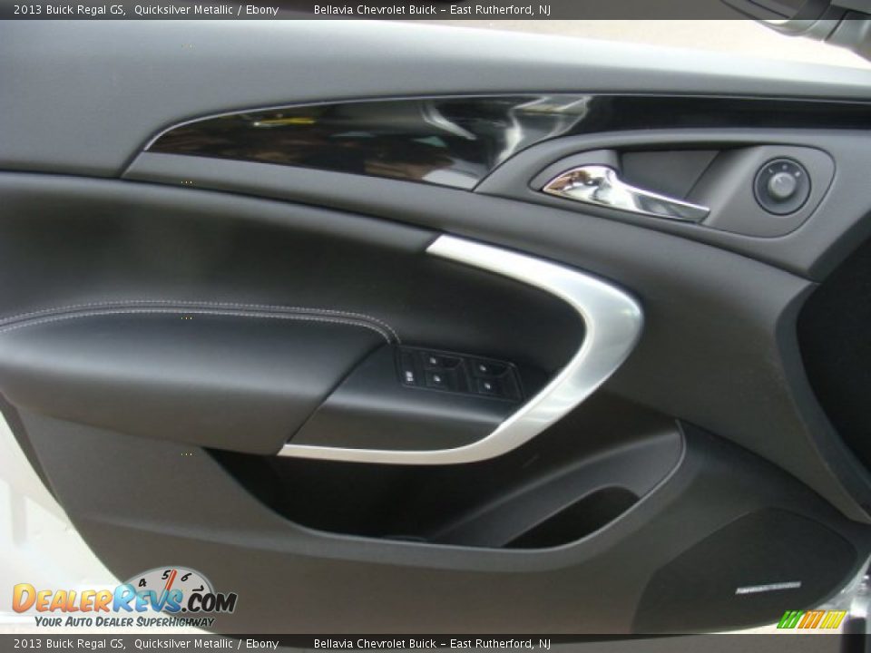 2013 Buick Regal GS Quicksilver Metallic / Ebony Photo #6